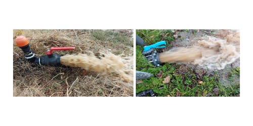 Etude Hydraulique irrigation goutte a goutte simulation