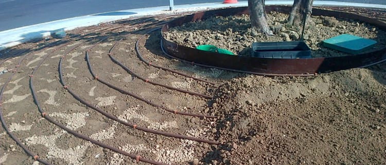 Arrosage des ronds points & bords de chaussées