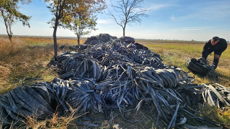 Recycler les gaines souples d'irrigation