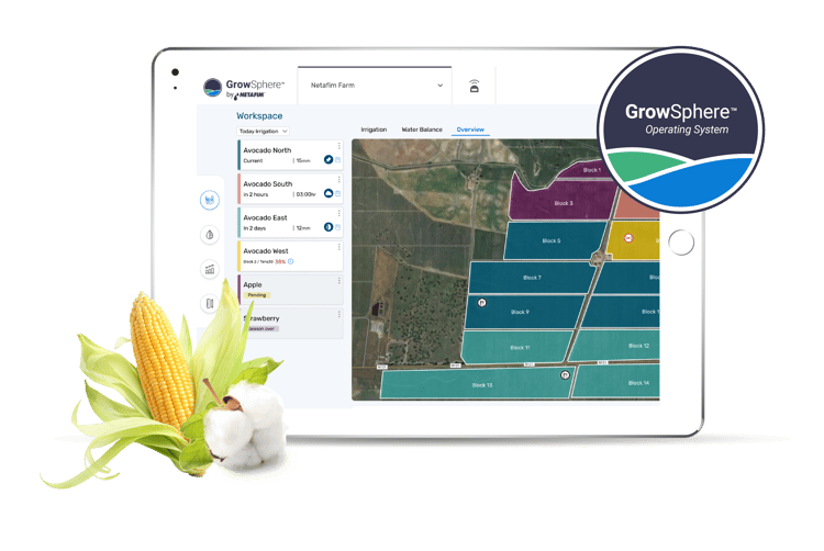 Growsphere on tablet