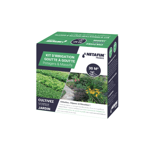 KIT d'irrigation goutte à goutte 30m²